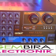 Amplifier power kentmax km 7370 plus prosesor BBE
