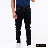 Freego Mens Denim Long Pants Skinny Fit Stretch GBB40-0019