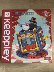 Keeppley Hello Kitty 旋轉音樂盒積木