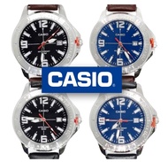 (พร้อมกล่อง) นาฬิกาข้อมือผู้ชายและผู้หญิง นาฬิกาคาสิโอ้ สายหนัง กันน้ำ วันที่ นาฬิกาcasio นาฬิกาสายหนังวันที่ RC634