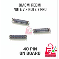 MESIN Xiaomi Redmi Note 7 7 Pro LCD Connector Socket Fpc Lcd Connector Di Board Machine