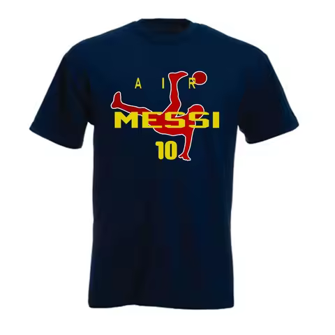 Air Messi Lionel Messi FC Barcelona Graphic T Shirt Unisex Soft Cotton Football Casual Supporter Wor