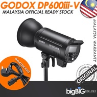 (Malaysia STOCK) GODOX DP600III-V Professional Studio Flash Light Modeling Light 600Ws