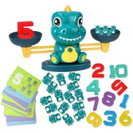 Aitbay Dinosaur Math Balance Toys, Montessori Toys for 3 Years Old Kids, Toddler Educational Toys fo