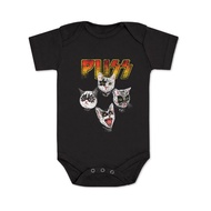 BABY T-SHIRT METAL JUMPER | BABY T-SHIRT JUMPER METAL PARODI KISS |