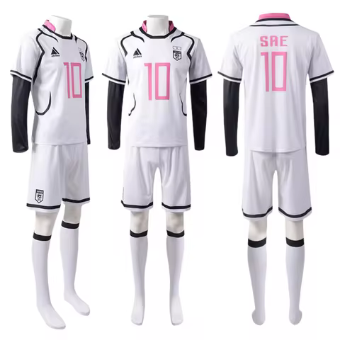 Japan Anime Blue Lock Itoshi Sae Cosplay Costumes Shidou Ryuusei Jersey Oliver Aiku Soccer Jersey U2