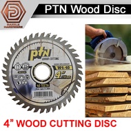 PTN 4"X40T wood cutting disc mata potong kayu 4 inch timber wood cutting wheel plywood cutting board
