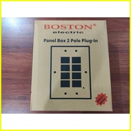 ╞  ⏝  ◊ Boston Plug In Panel Box Heavy Duty Panel Board Circuit Breaker Box (4x4) (6 Branches) (8