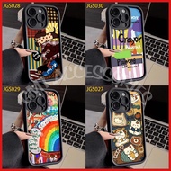 CASE MATTE ROSE BLACK CUTE MOTIF SAMSUNG M34 M35 M51 M52 M54 F54 M62 F62 S20 FE S21 FE S23 FE S23 UL