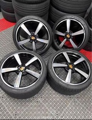 Porsche 保時捷911 前20後21 原廠原車拆車呔鈴 含安裝服務 245/35R20 后305/30R21