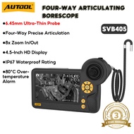 AUTOOL SVB405 Steering Endoscope Camera 360°Degrees Rotate Endoscope For Industrial Auto Repair Pipe