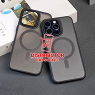 MAGSAFE BLACK DOFF CASE iphone 16 / iphone 16 PLUS / iphone 16E / iphone 16 PRO / iphone 16 PRO MAX 