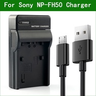 NP-FH50 NP FH50 USB Camera Battery Charger for Sony HDR-CX106 HDR-SR11 HDR-XR100 HDR-TG7 HDR-XR105 H