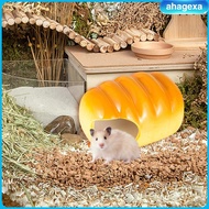[Ahagexa] Hamster House Hideout Ceramic Hamster Hideout for Hamster Small Pet Squirrel