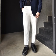 กางเกงขาเต่อ 5ส่วน แสลค 🎈ขาเต่อ🎈 สแล็ค ทำงาน ผู้ชาย ทรง Slim fit Korean SLACK : CU PANTS