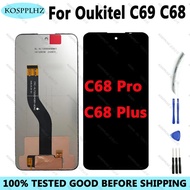 100%tested For OUKITEL C68 C69 LCD Display Touch Screen Digitizer For oukitel C68 PLUS C69 C68 Pro A