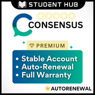 ⚡FAST 24/7⚡ Consensus AI Premium Account | Evidence-Based Answers Faster | AI Search Engine