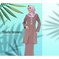 Baju kurung kebarung Lubuh Murah Busana Melayu Klasik Kolesi baju kurung Muslimah Set