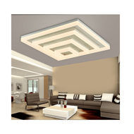 EILON โคมไฟแขวน โมเดิร์น 96W วอร์มไวท์+เดย์ไลท์ KDX7009