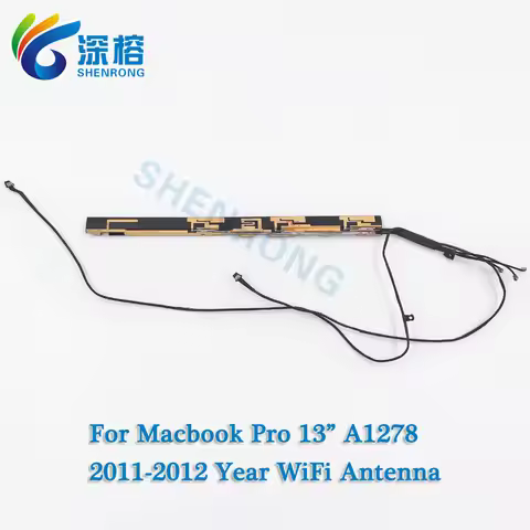 Original A1278 Antenna WiFi Bluetooth iSight Camera Cable For Macbook Pro 13" 818-1821 Late 2011 Mid