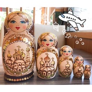 Russian Doll/Russian Doll Exquisite Gilding 5-Piece Set
