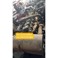Mitsubishi 6D22 Excavator Engine Complete Start Hidup