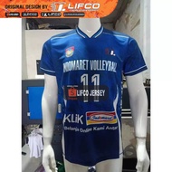 READY STOCK PREMIUM JERSEY VOLLEY BALL ORIGINAL LIFCO LIVOLI INDOMARET