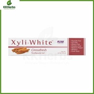 NOW Foods - XyliWhite 牙膏 清新肉桂味 6.4 盎司（181 克）[香港行貨] 此日期前最佳:2027年06月30日