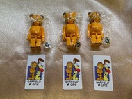 BEARBRICK series 36 Garfield 加菲貓 100%