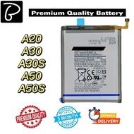 Samsung Galaxy A20 A30 A50 A30s A50s A205 A305 A505 A307 A507 EB-BA505ABU 4000mAh Replacement Batter