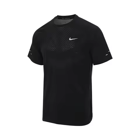 NIKE 2025 Men's AS M NK DFADV STRIDE SS TOP Knitted T-shirt HV5204-010