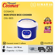 cosmos rice cooker magic com 1.2l 1.2 l crj-1803 crj1803