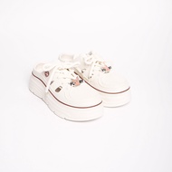 PLAYBOY รุ่นKumo Foamy Mule รหัส ST-HS254C139 ดีไซน์ แบบสวม แต่งเชือก ประดับโลโก้  มี2 สี Coconut Mi