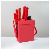 JAYA MATA CLASSIC Series 8pcs Family Kitchen Knife Set (JM77) [Knife Set_Knife Block_Set Pisau_Pisau