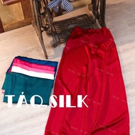 Soft and Cool Silk Wide-Leg Ao Dai, 105cm Long Elastic Back Zipper Combined with Ao Dai, Ba Ba, Phap
