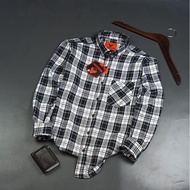 KEMEJA Brill EIGHTY EIGHT. Long Sleeve Flannel Shirt