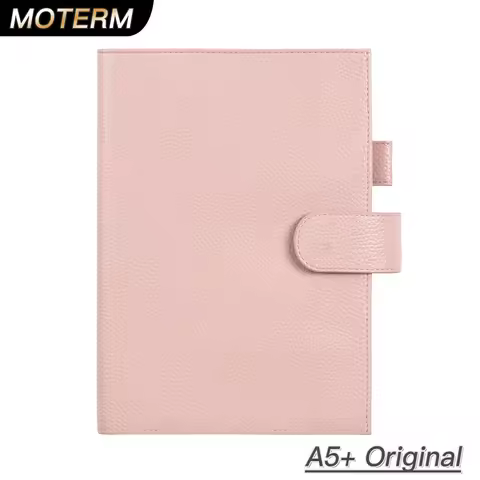 Moterm Original Series A5 Plus Cover for Hobonichi Cousin A5 Notebook Genuine Pebbled Grain Leather 