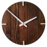 Antique wall clock/wooden clock/rustic teak wood wall clock