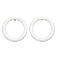 (LA9L) 2Pcs Fc8T9/Cw Circular Fluorescent Light Bulb8Inch Round T9 22W Circline Bulbs Replacement Fo