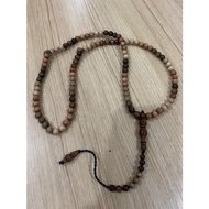 TASBIH 7 teras Kombinasi 7.5mm 99biji bidara,zaitun,celagi,laka menang,gemunggal kampung,nagasari,be