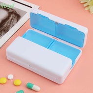 LLOYD Magnetic Pill Case, 7 Grids Pills Organizer Case Waterproof Magnetic Pill Box, Weekly Medicine Pill Box Medicine Pill Storage Accessories Pill Case Drug Dispenser
