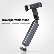 E02 Universal Phone stand, Foldable Aluminum Phone Holder 360 degree rotating mobile phone mount. E0