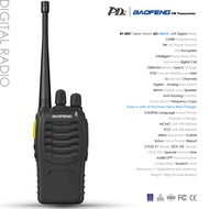 BAOFENG Portable Two-Way Radio Digital (4W/AD-888HD) BF-88ST D