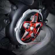 RHINO RACING EGOS AVANTIZ SOLARIZ FAN COVER SPINER CNC KIPAS PUSING SPINNER FAN COVER CNC RADIATOR C