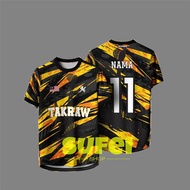 STL jersey sukan Baju Jersey  custom nama Jersey Lelaki jersey bola baju jersi round neck Jersey jer