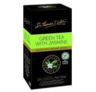 Sir Thomas J.Lipton Green Tea With Jasmine เซอร์ โทมัส เจ ลิปตัน ชาเขียวมะลิ 2g x 25teabags