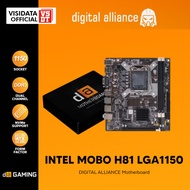 Digital Alliance H81 Motherboard Intel LGA 1150 H81/B85 Express Chipset DDR3 M.2