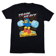 High Quality Spot Short Sleeved T-shirt American Style Strength Training Unisex All Cotton Round Nec