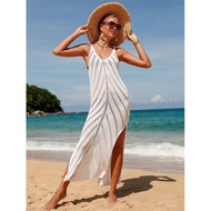 Beach Knitted Dress Mesh Beachwear Knitted Dress Beach Dress