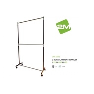 2 RODS GARMENT HANGER DIY 2M-2222
